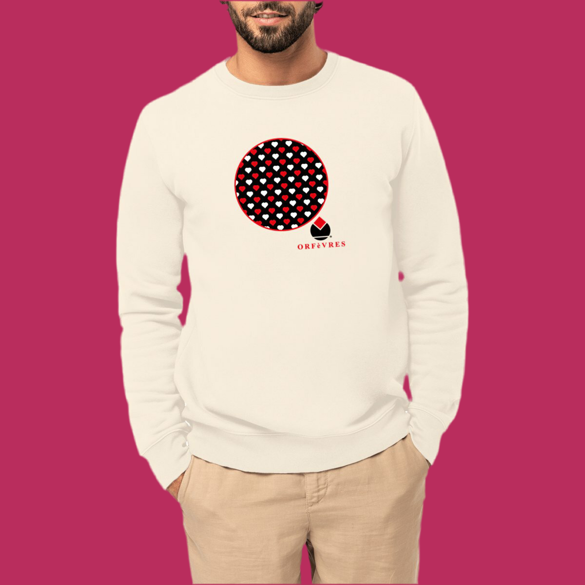 Sudadera unisex premium gruesa Orfèvres Break Love