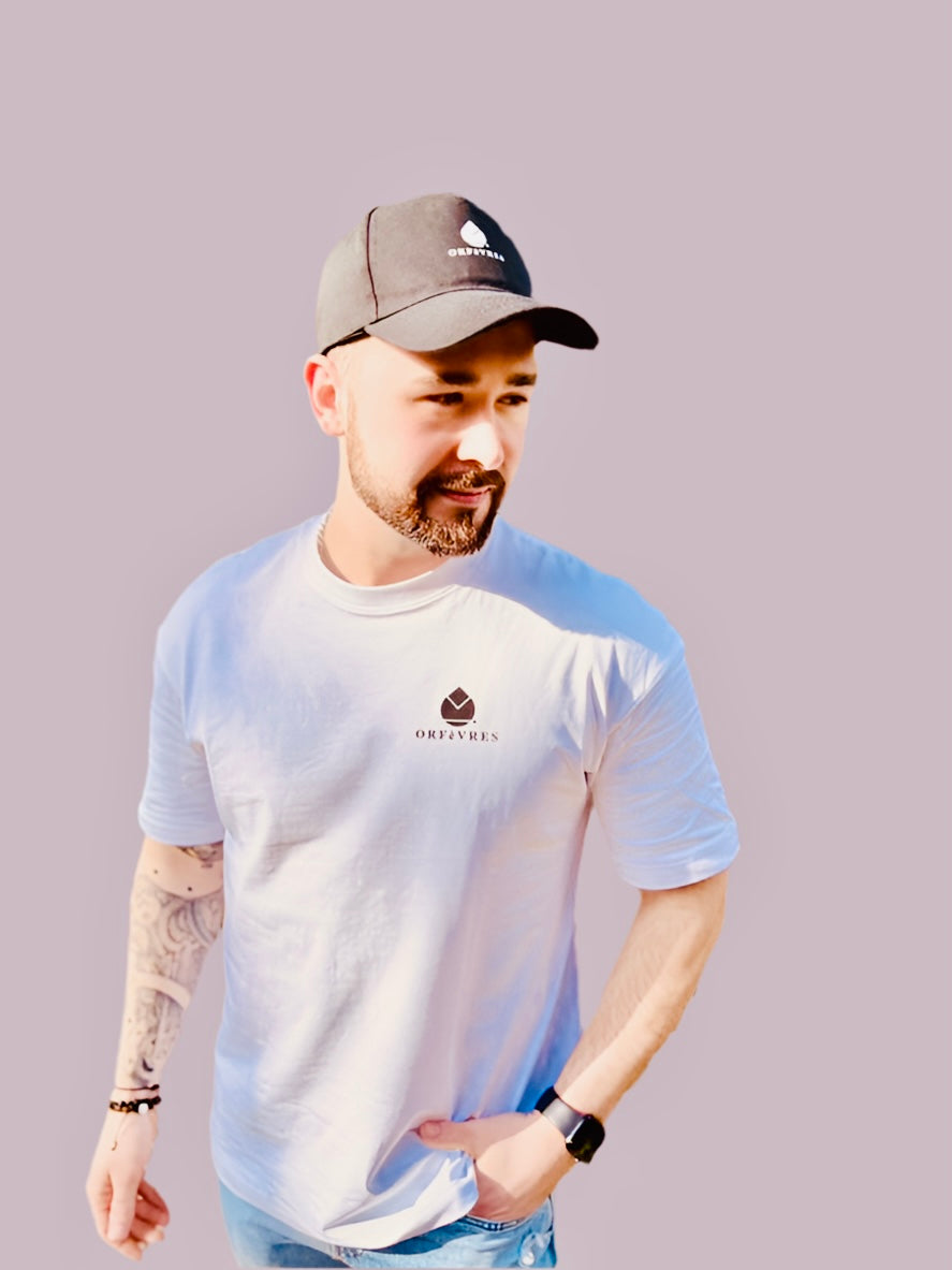 Gorra 100% reciclada - Basic Orfèvres Blanco.