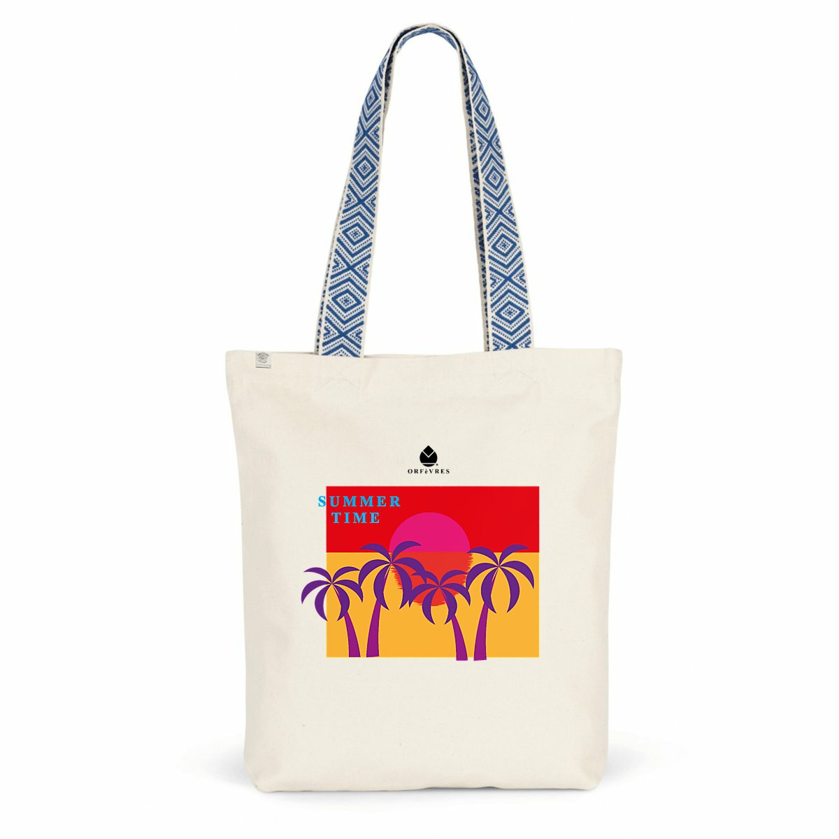 Totebag ethnique Orfèvres Summer Time.