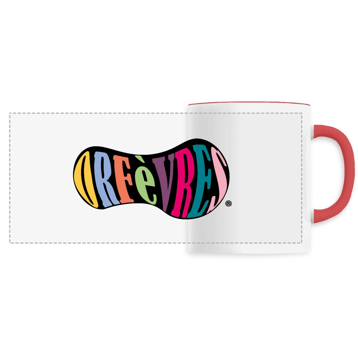 Mug céramique - Panoramique Orfèvres California. - face_3