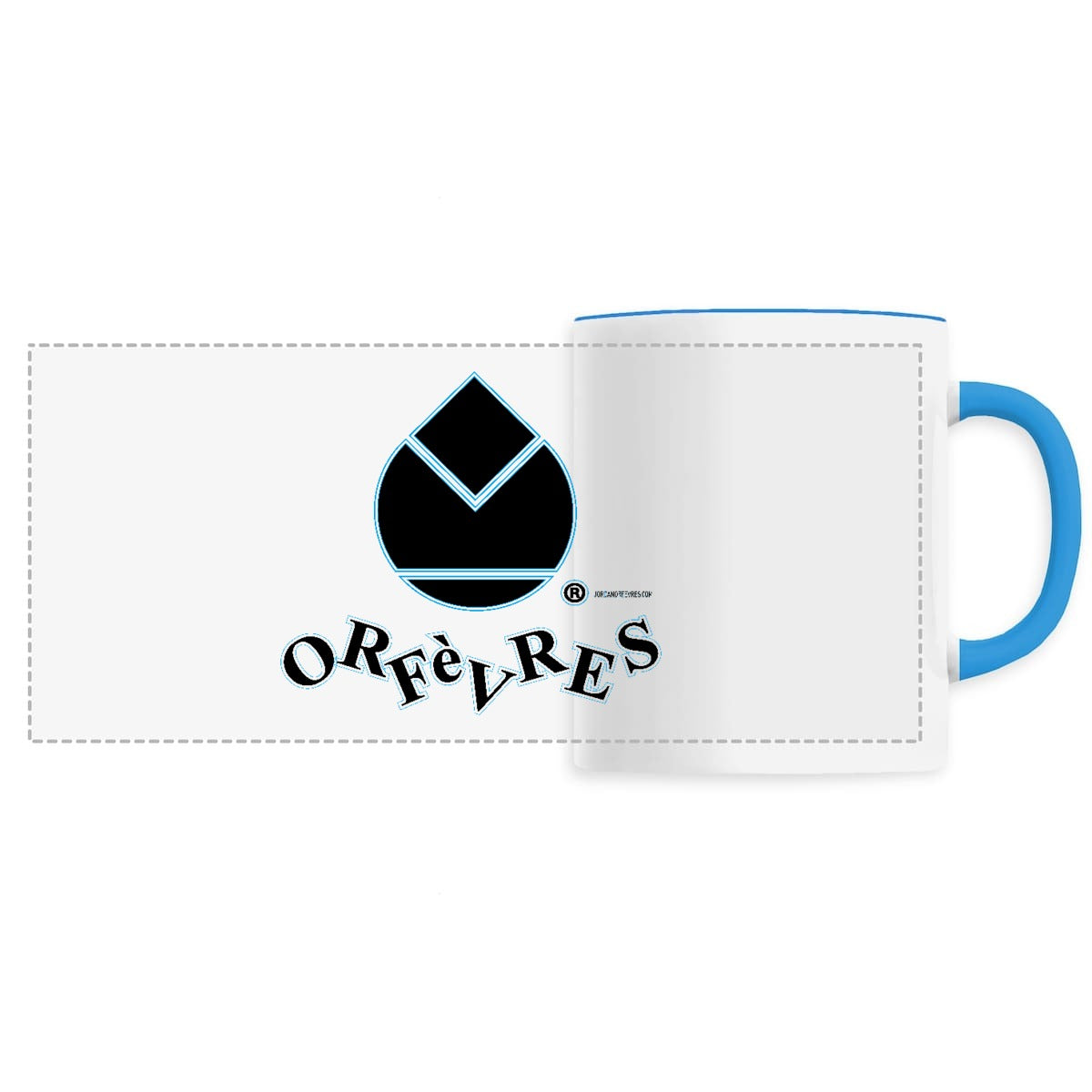 Mug céramique - Panoramique Orfèvres Babylone. - face_4