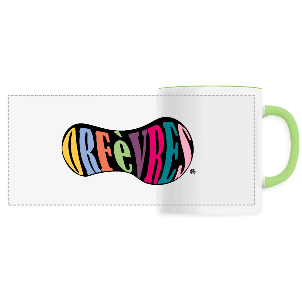 Mug céramique - Panoramique Orfèvres California. - face_5