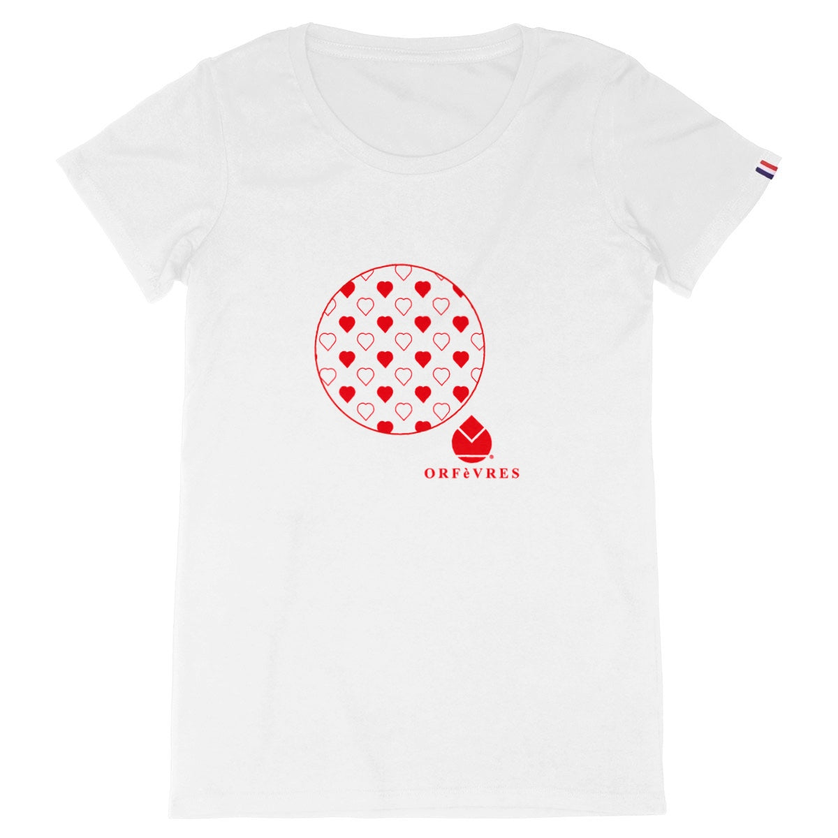 T-shirt Femme Made in France Orfèvres Saint-valentin.