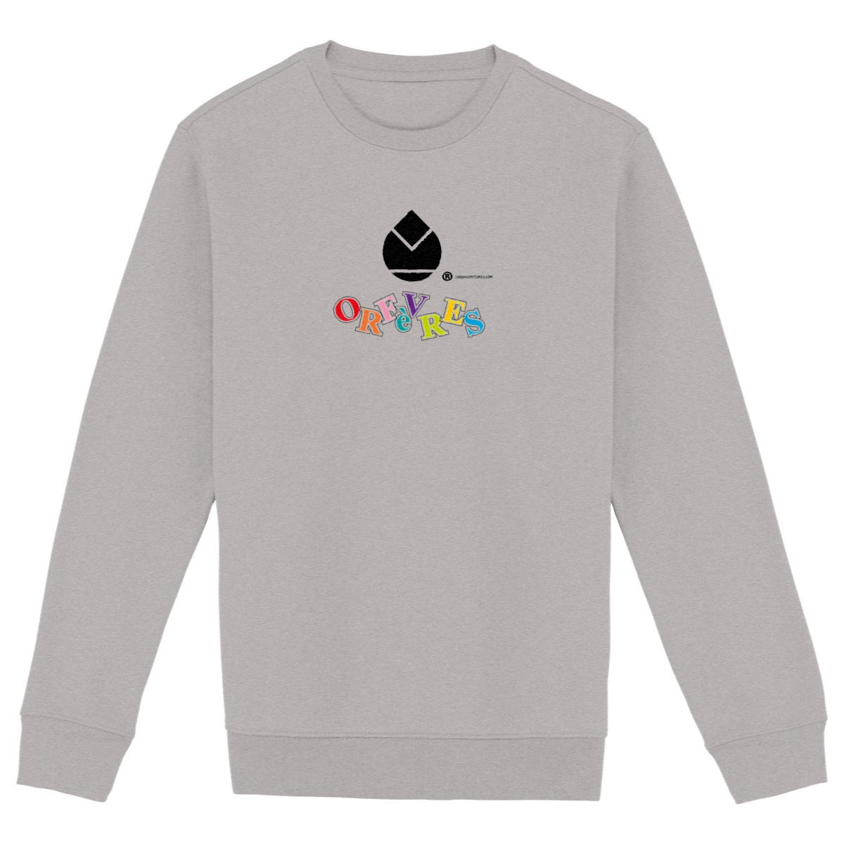 Sweat-shirt Epais Unisexe Orfèvres Balance. - face_gris