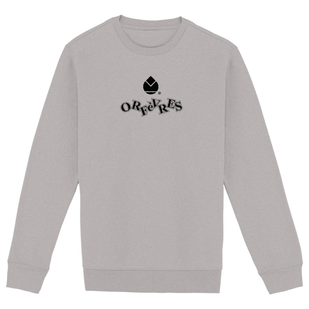 Sweat-shirt Epais Unisexe Orfèvres North Fanny. - face_gris