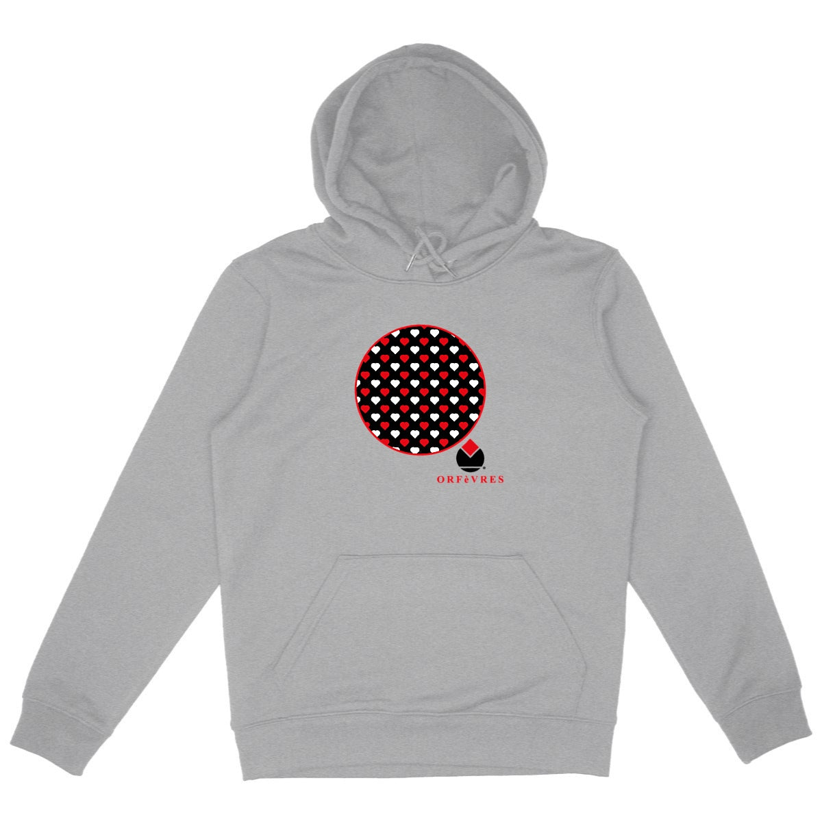 Sweat à capuche Epais Unisexe Orfèvres Break Love
