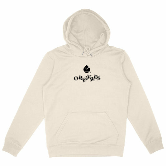 Sweat à capuche Epais Unisexe Orfèvres North Fanny. - face_ivoire