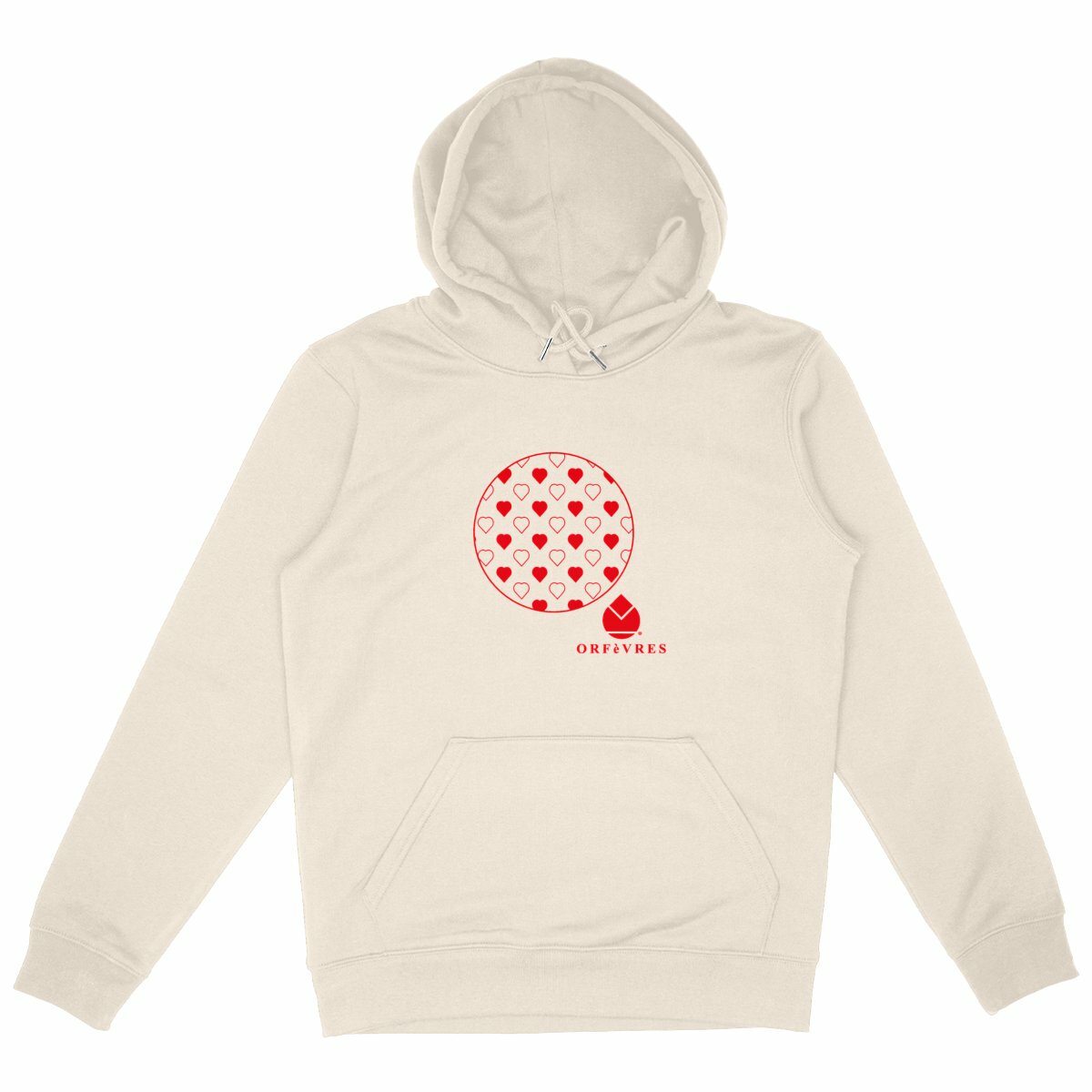 Sweat à capuche Epais Unisexe Orfèvres Saint-valentin.