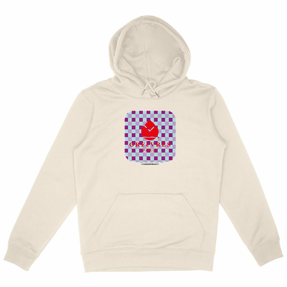 Sweat à capuche Unisexe - Premium Plus Orfèvres Paris Black Jack 4.