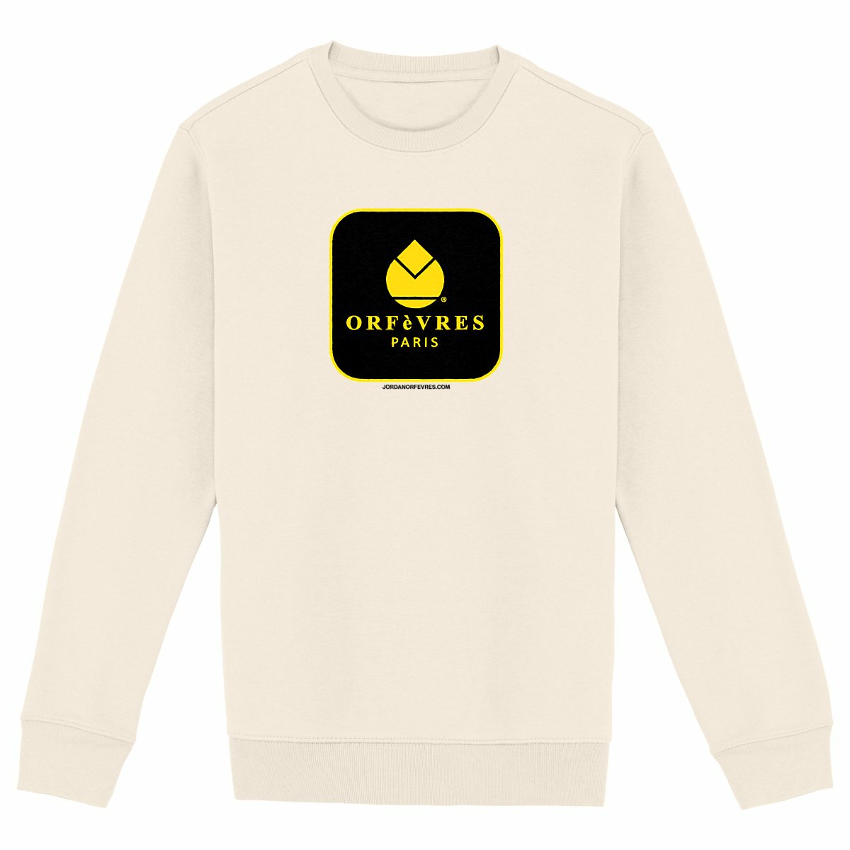 Sweat-shirt Epais Unisexe - Basic Jordan Orfèvres Black Delma Jaune.