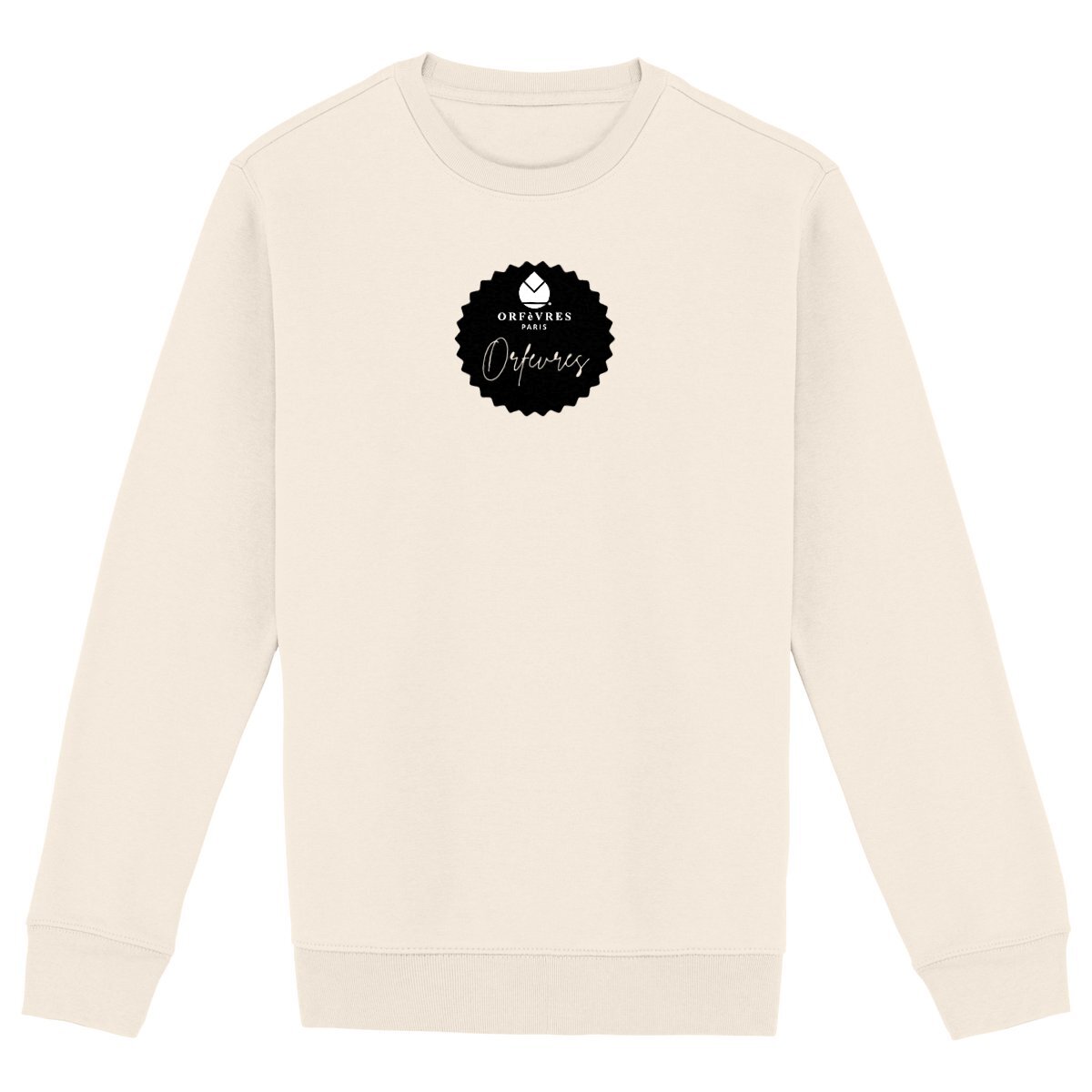 Sweat-shirt Ivoire Bio -Orfèvres Paris- Canadoo.