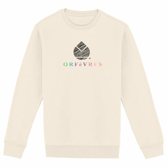 Sweat-shirt Epais Unisexe Orfèvres Griffon. - face_ivoire