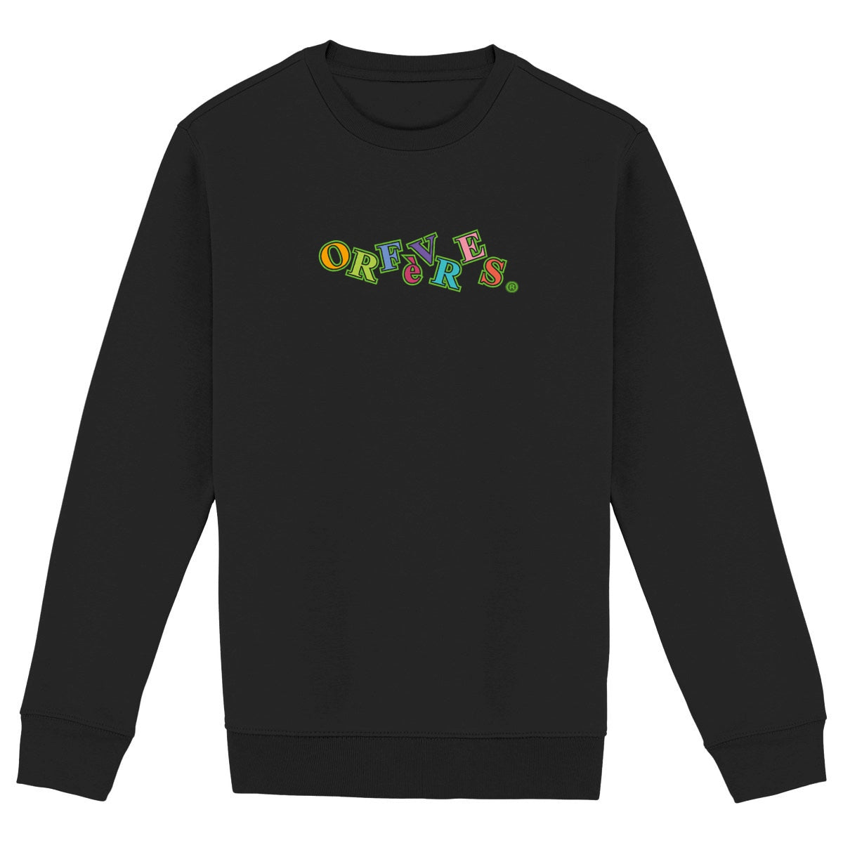 Sweat-shirt Epais Unisexe Orfèvres Vegas. - face_noir