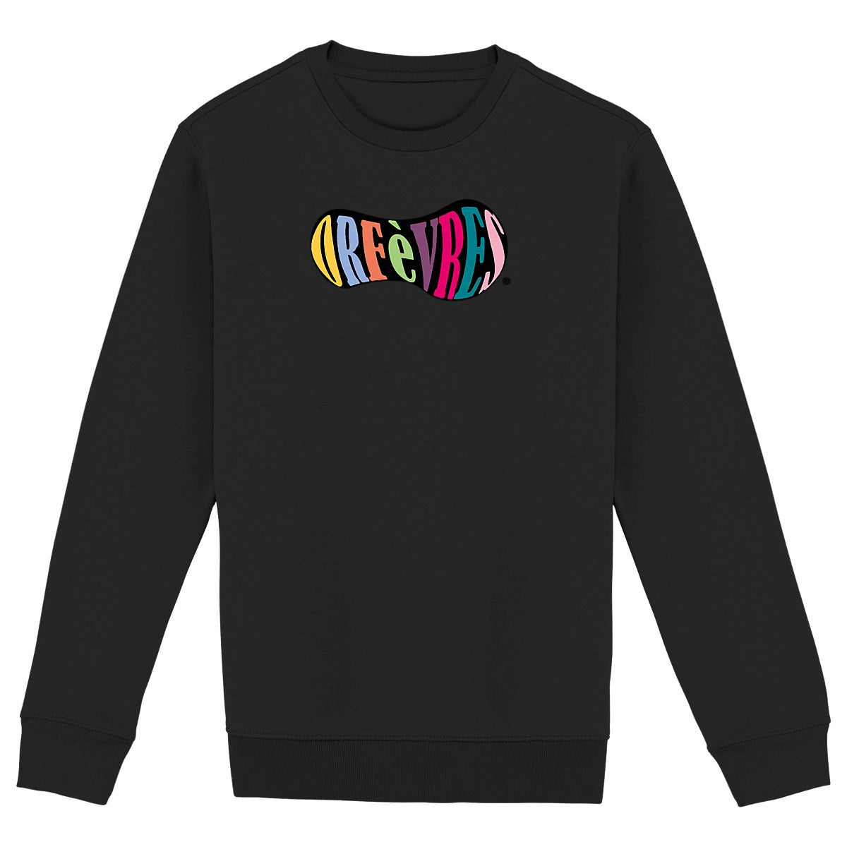 Sweat-shirt Epais Unisexe Orfèvres California. - face_noir