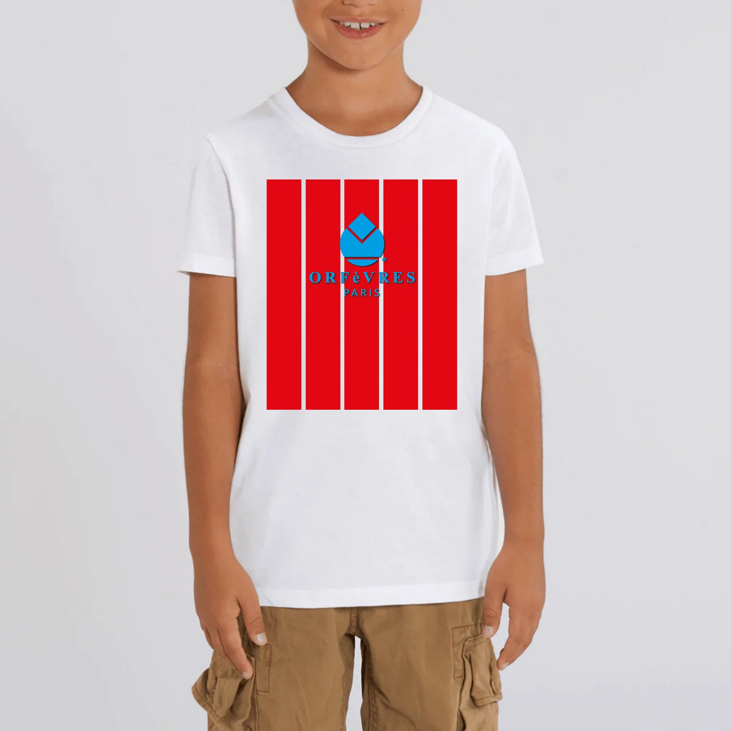 100% organic cotton T-shirt Orfèvres Paris
Red Barrio.