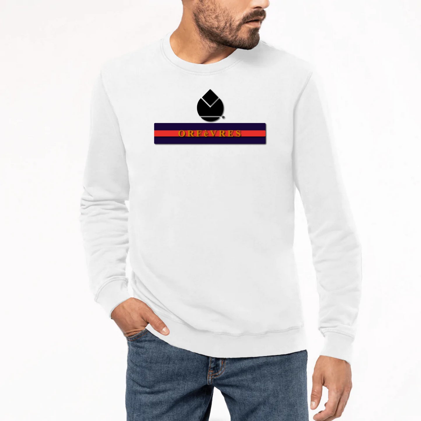 Sudadera Premium Unisex Orfèvres Original Goldy.
