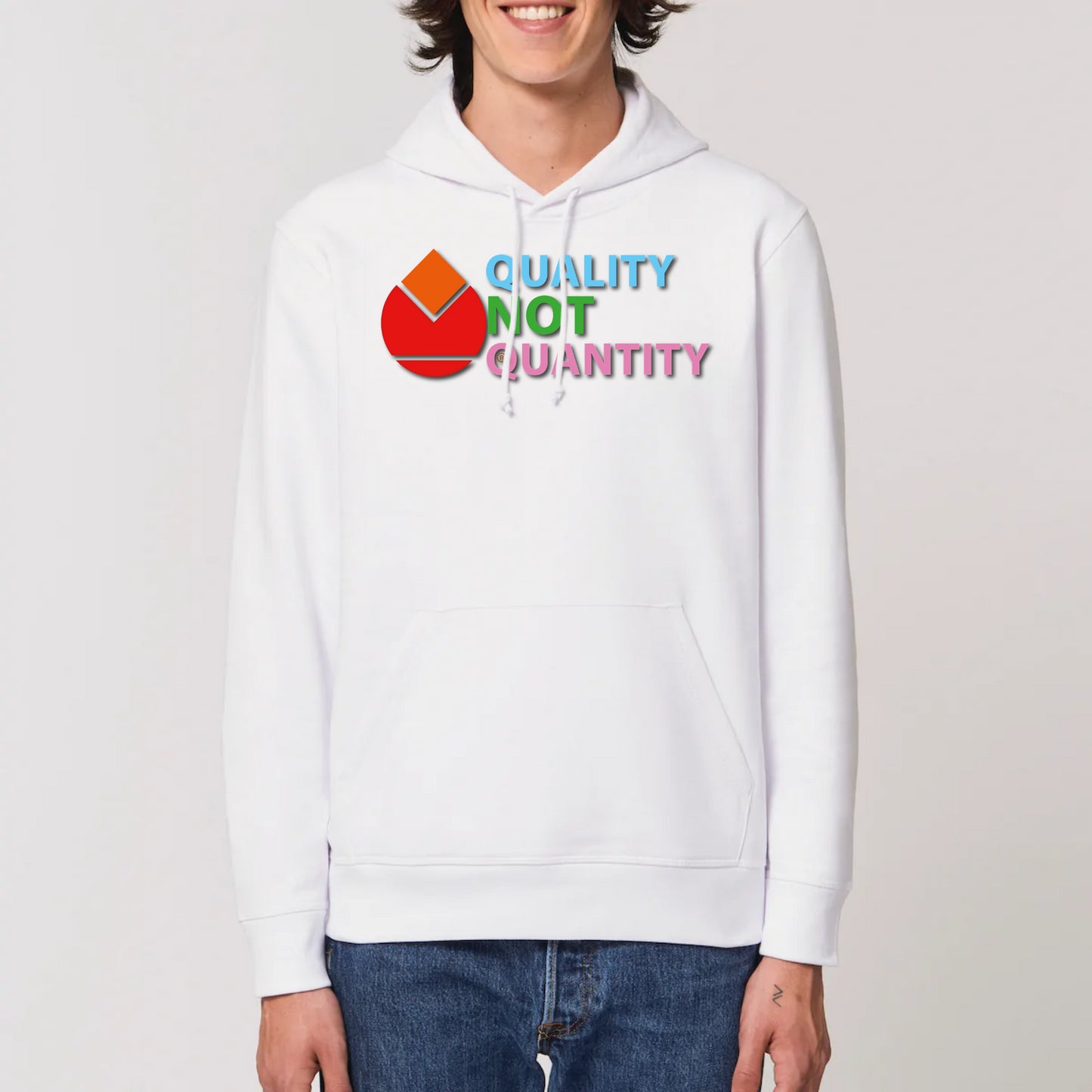 Unisex Premium Goldsmiths Hoodie QUALITY NOT QUANTITY Meta.