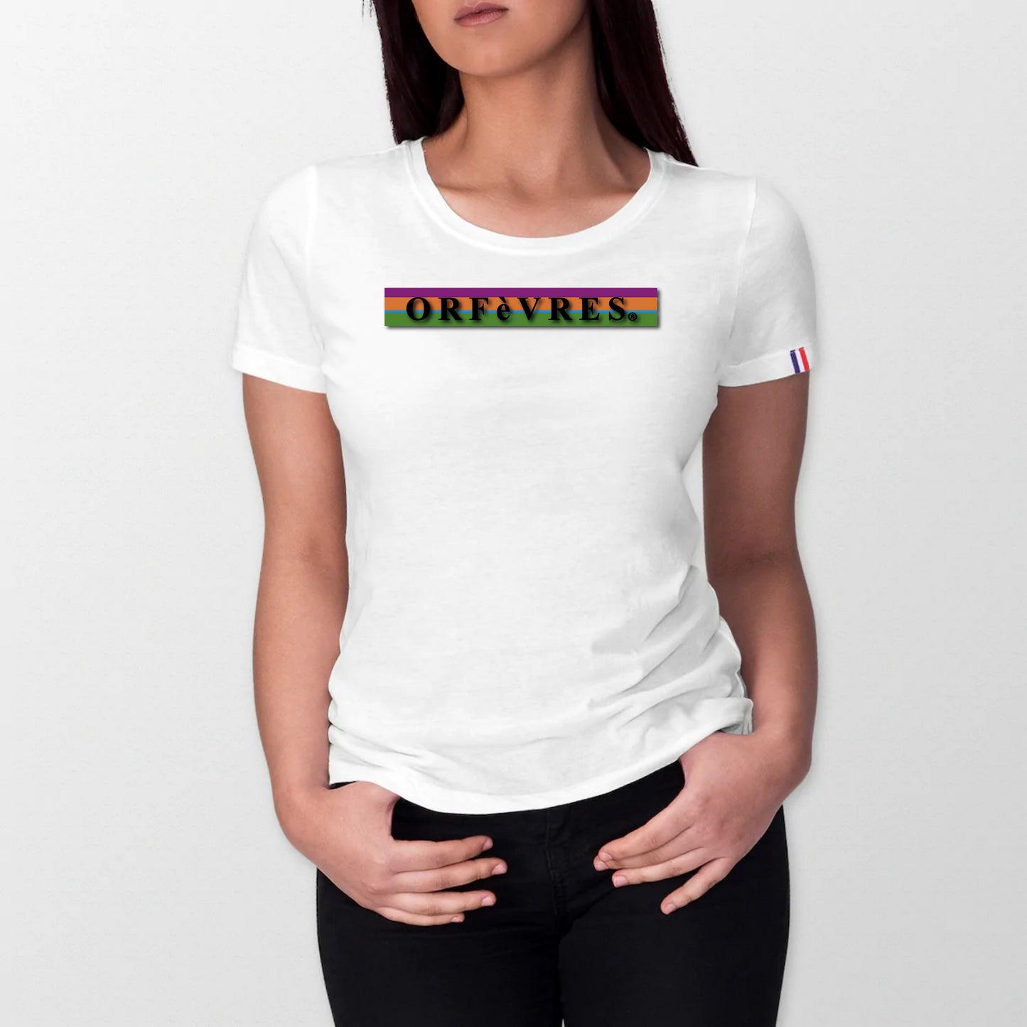 100% organic cotton T-shirt made in France Orfèvres
Magenta Vegan.