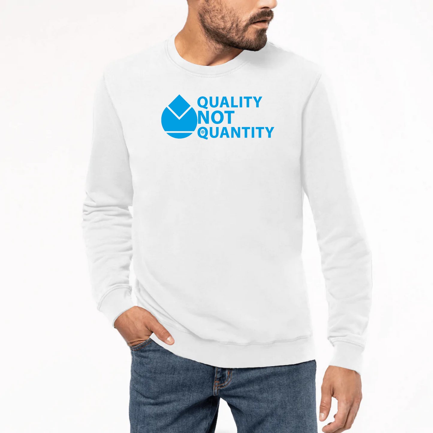 Sudadera unisex premium Goldsmiths CALIDAD NO CANTIDAD
Azul.