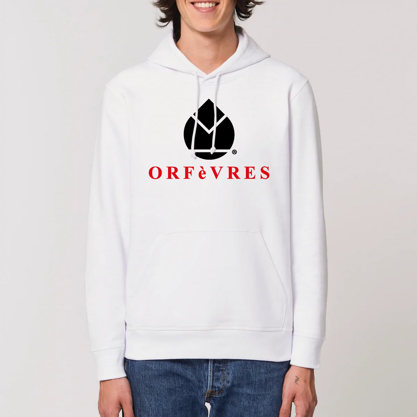 Premium Unisex Hoodie Goldsmiths Classic Red Color.