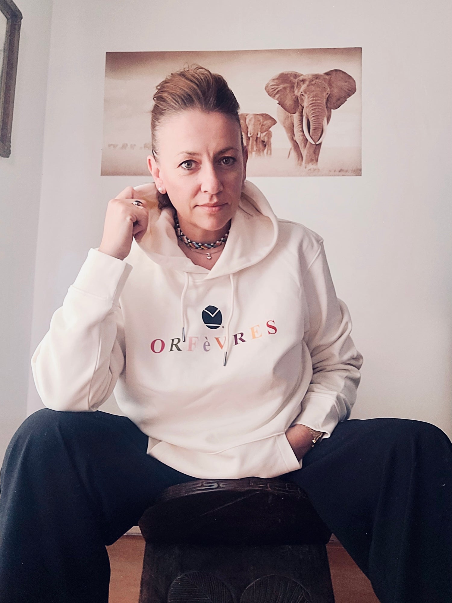 Sweat à capuche Epais Unisexe Orfèvres Believe.