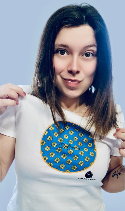 Women's T-shirt Made in France - Orfèvres Marjolaine