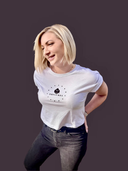 Orfèvres Women's Crop Top - Elegance and Comfort
