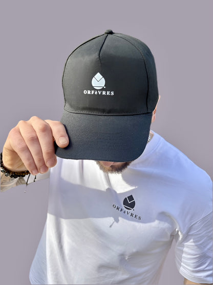 100% recycled cap - Basic Orfèvres White.