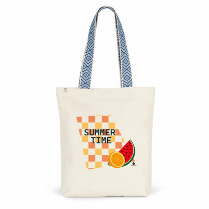 Totebag ethnique Orfèvres Summer Time 2.