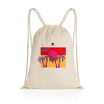Sac à dos à cordelettes recyclé Orfèvres Summer Time.