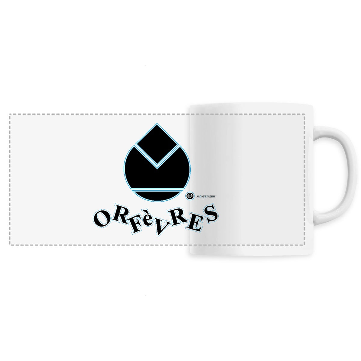 Mug céramique - Panoramique Orfèvres Babylone. - face_0