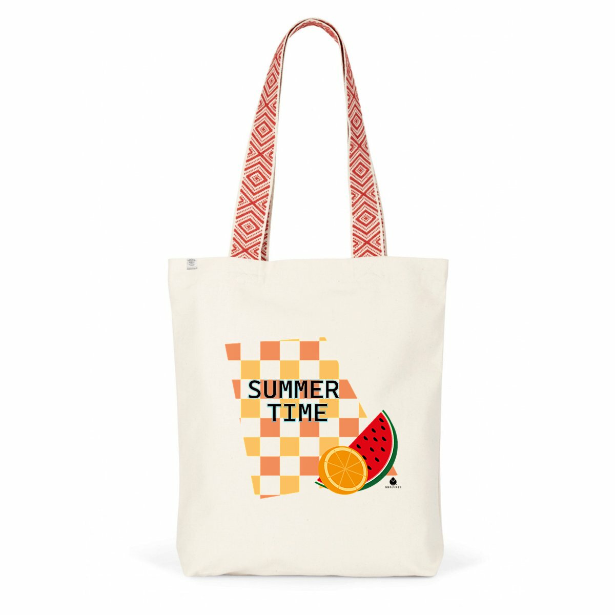 Totebag ethnique Orfèvres Summer Time 2.