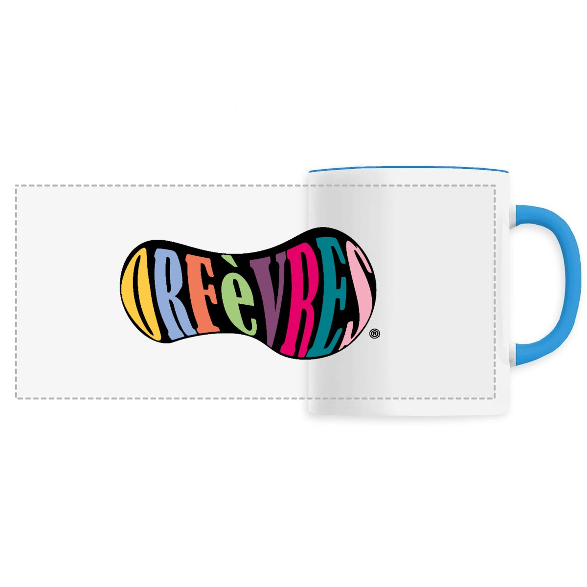 Mug céramique - Panoramique Orfèvres California. - face_4