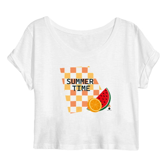 Crop top Femme Orfèvres Summer Time 2.