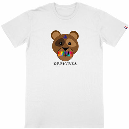 T-shirt 100% coton bio made in France Orfèvres GRIZZLE.