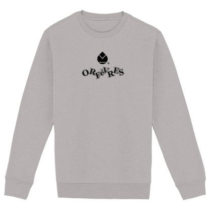 Sweat-shirt Epais Unisexe Orfèvres North Fanny. - face_gris