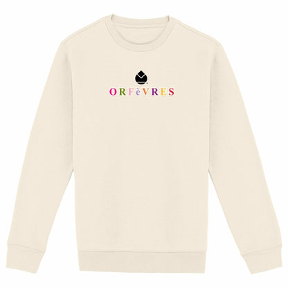 Sweat-shirt Epais Unisexe Orfèvres Believe. - face_ivoire