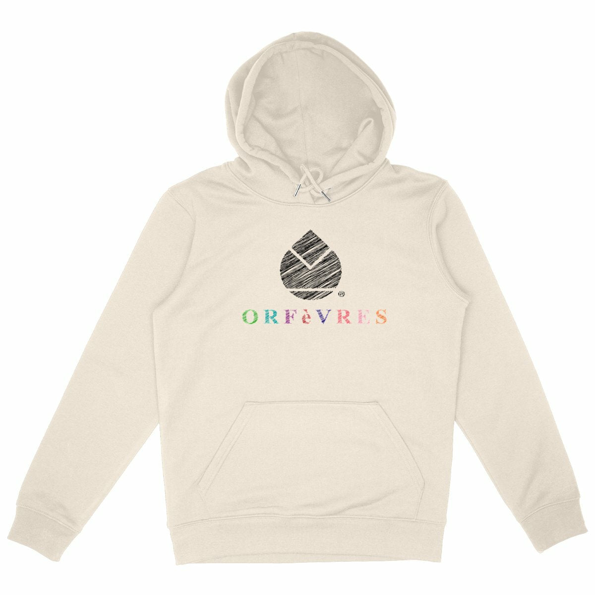 Sweat à capuche Epais Unisexe Orfèvres Griffon. - face_ivoire