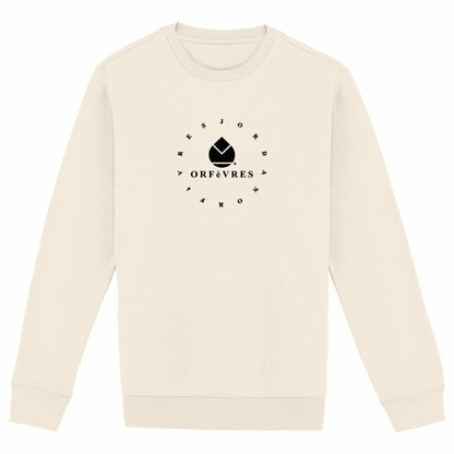 Sweat-shirt Epais Unisexe Orfèvres Adam Smith noir.