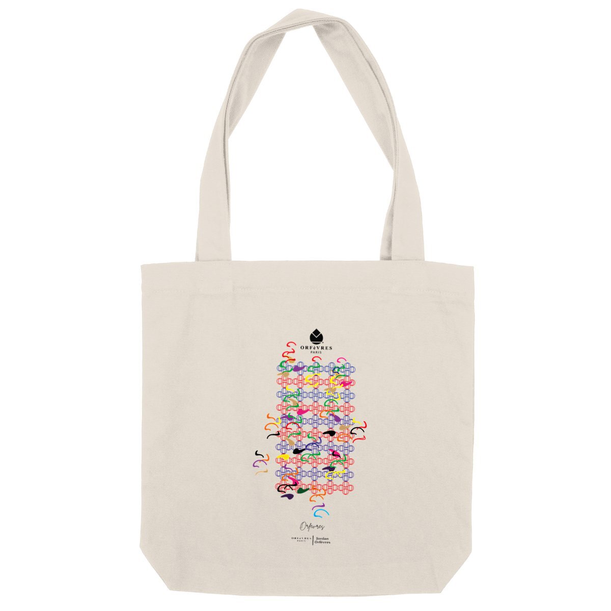 Totebag épais Monogramme -Orfèvres Paris- By Jordan Orfèvres.