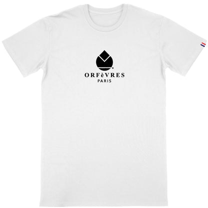 T-shirt blanc Orfèvres paris