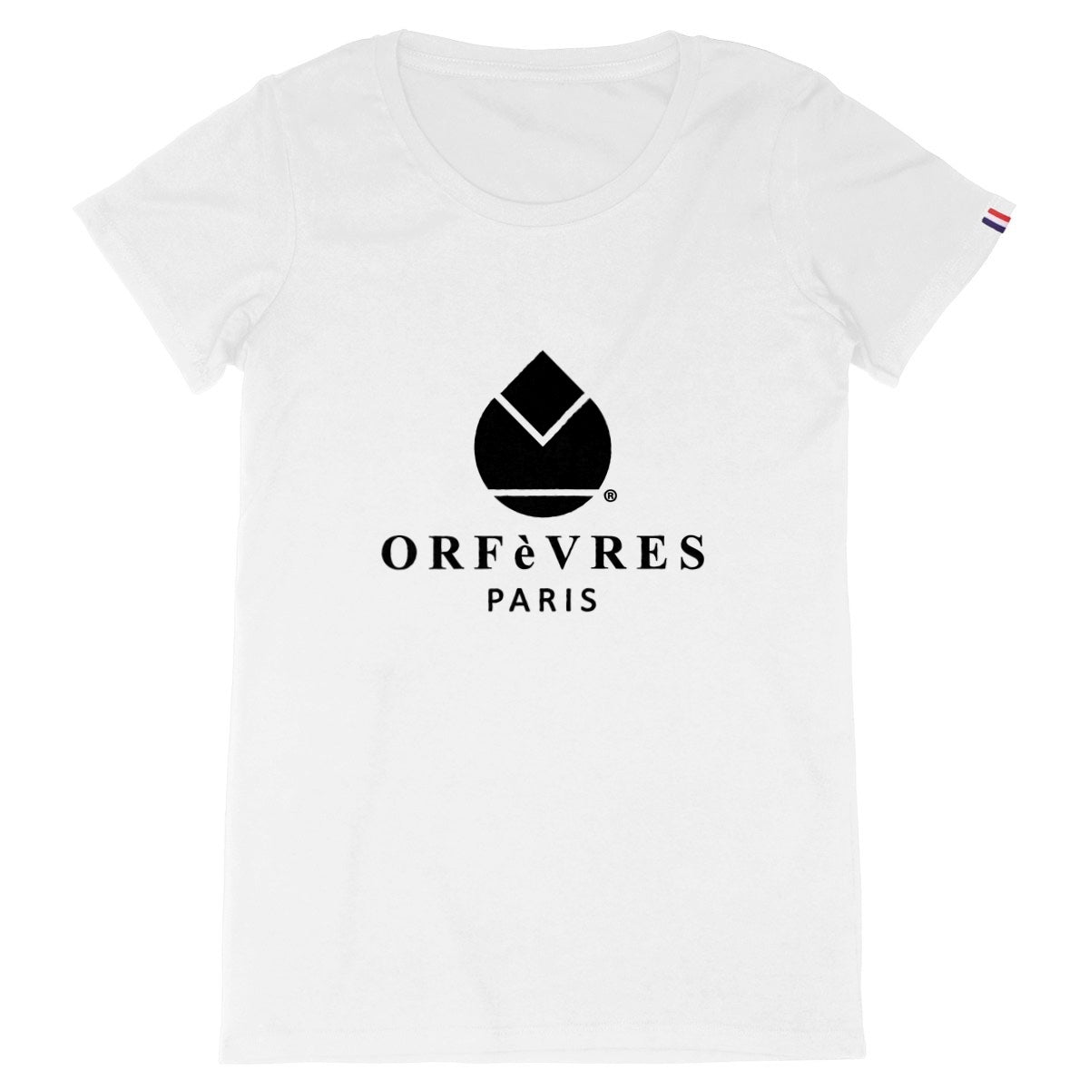 T-shirt blanc Orfèvres paris