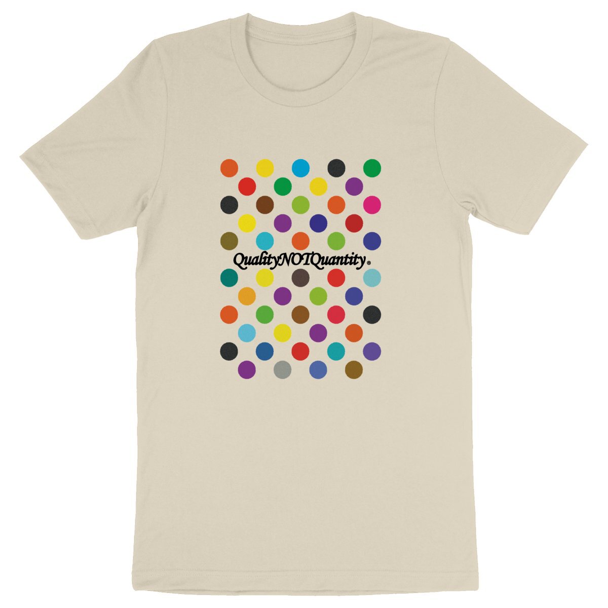 T-shirt Colors Bio -Quality NOT Quantity-.