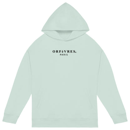 Sweat à capuche blanc Bio -ORFèVRES Paris- Onika..